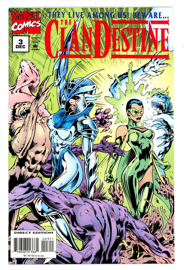 ClanDestine Vol 1 3 High Grade (1994)