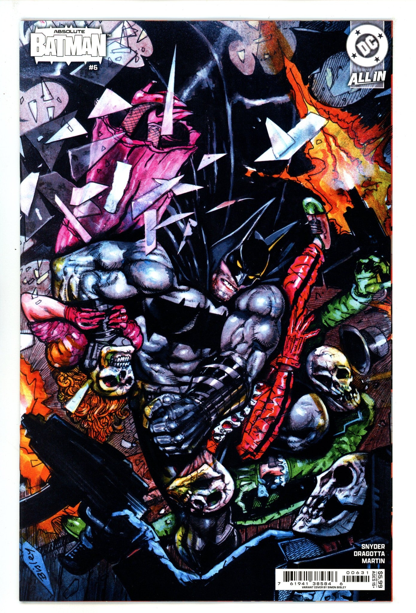 Absolute Batman 6 Bisley Variant (2025)