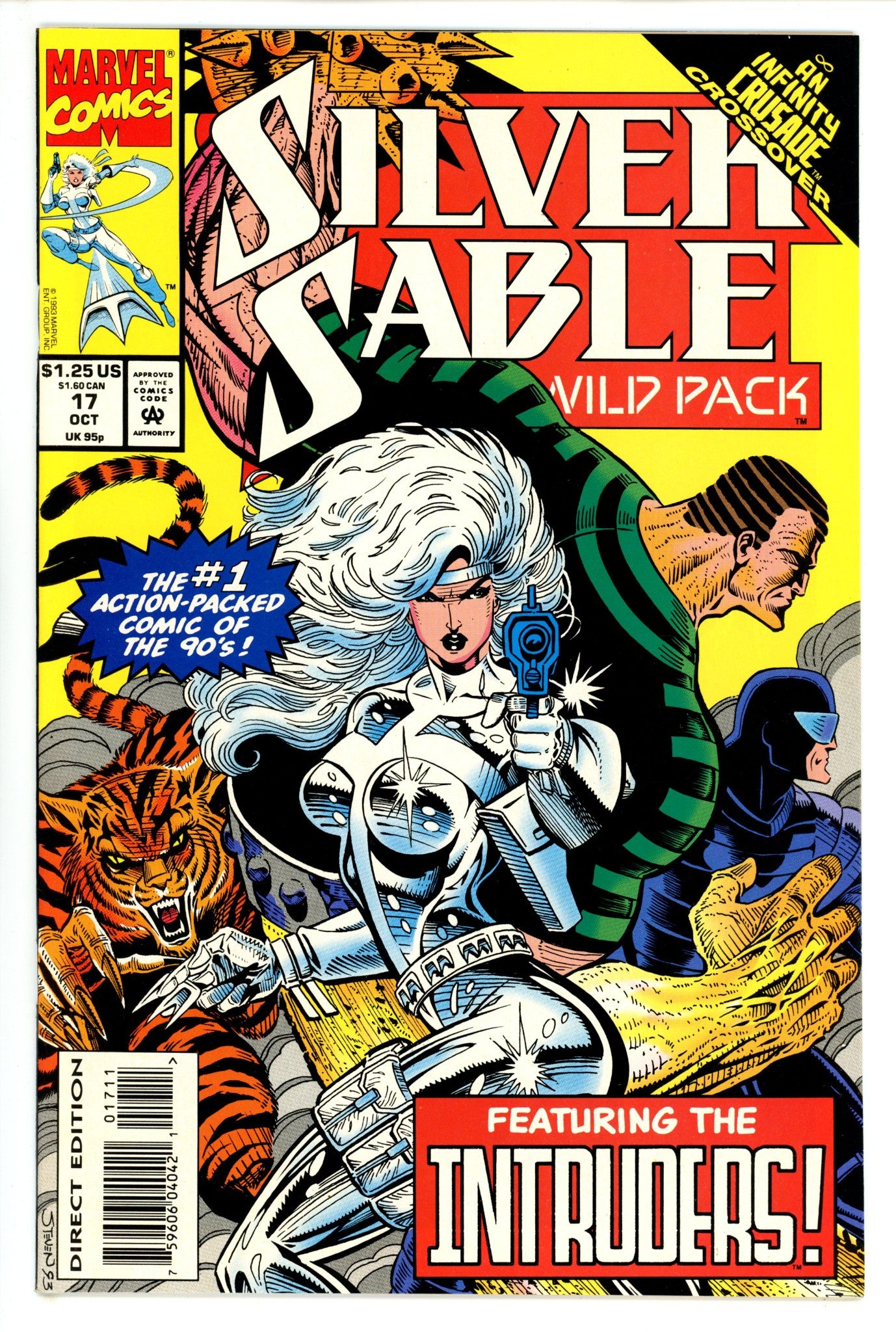 Silver Sable and the Wild Pack 17 (1993)