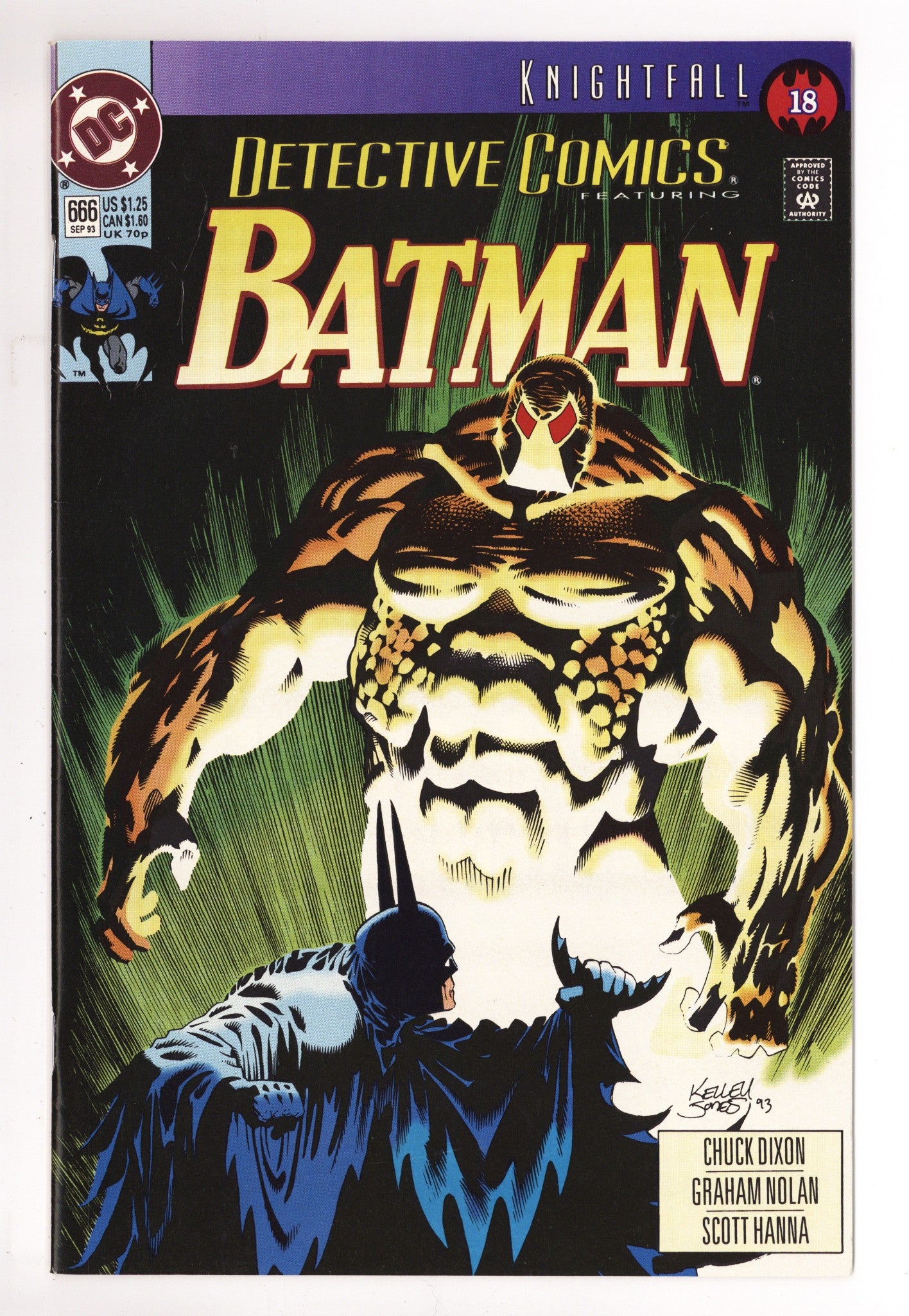 Detective Comics Vol 1 666 Mid Grade (1993) 