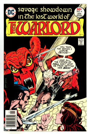 Warlord Vol 1 4 VF/NM (9.0) (1976)