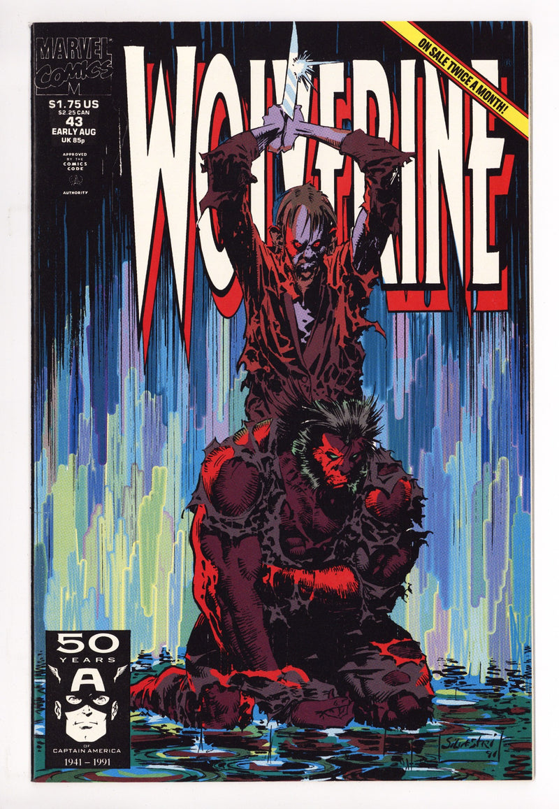 Wolverine Vol 2 43 High Grade (1991) 