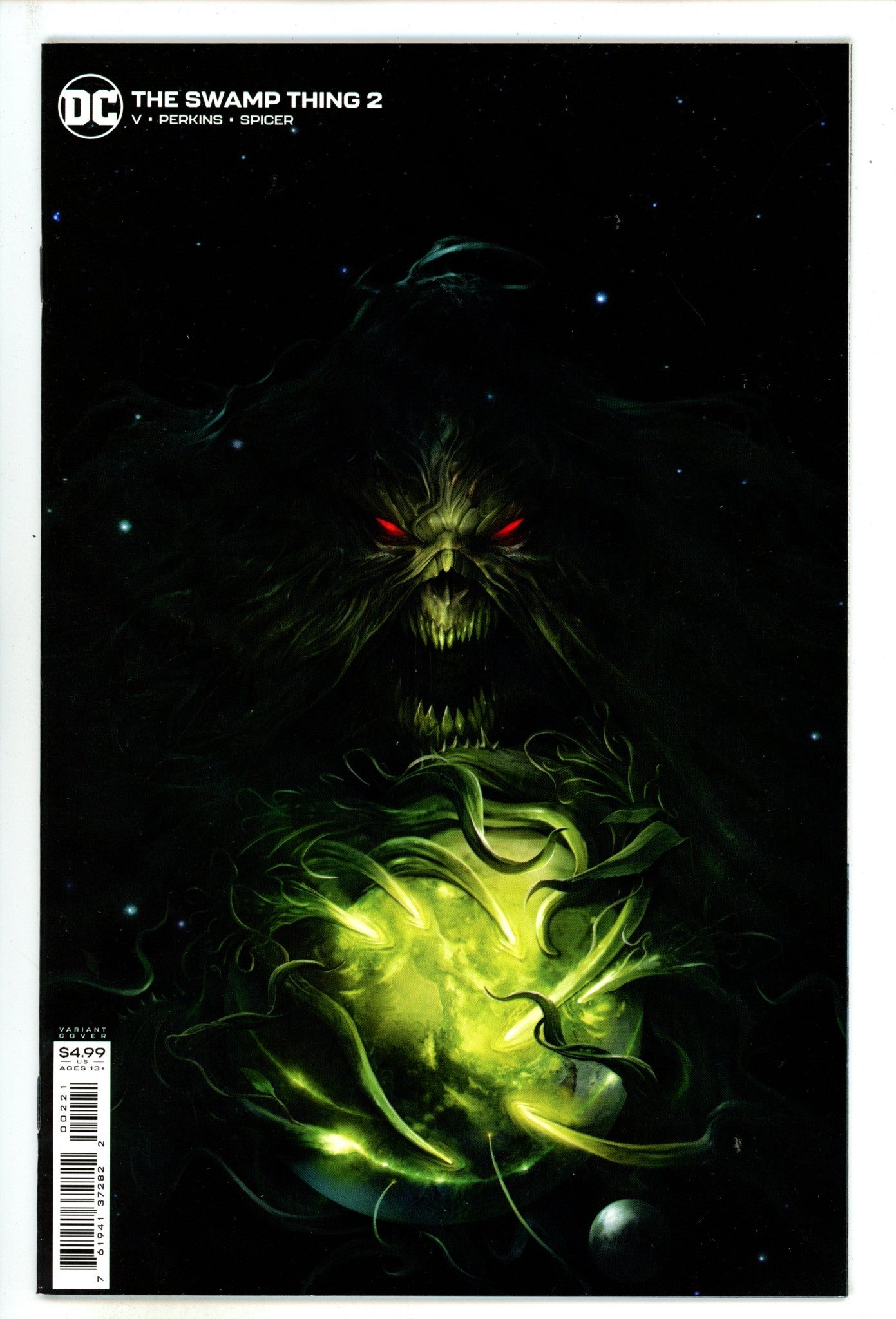 The Swamp Thing Vol 7 2 High Grade (2021) Mattina Variant 
