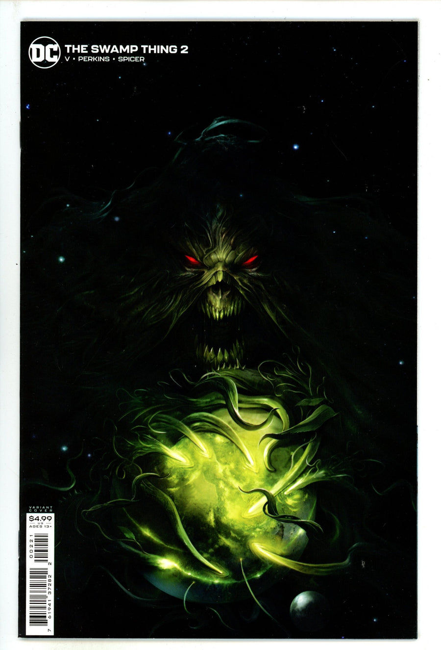 The Swamp Thing Vol 7 2 High Grade (2021) Mattina Variant 