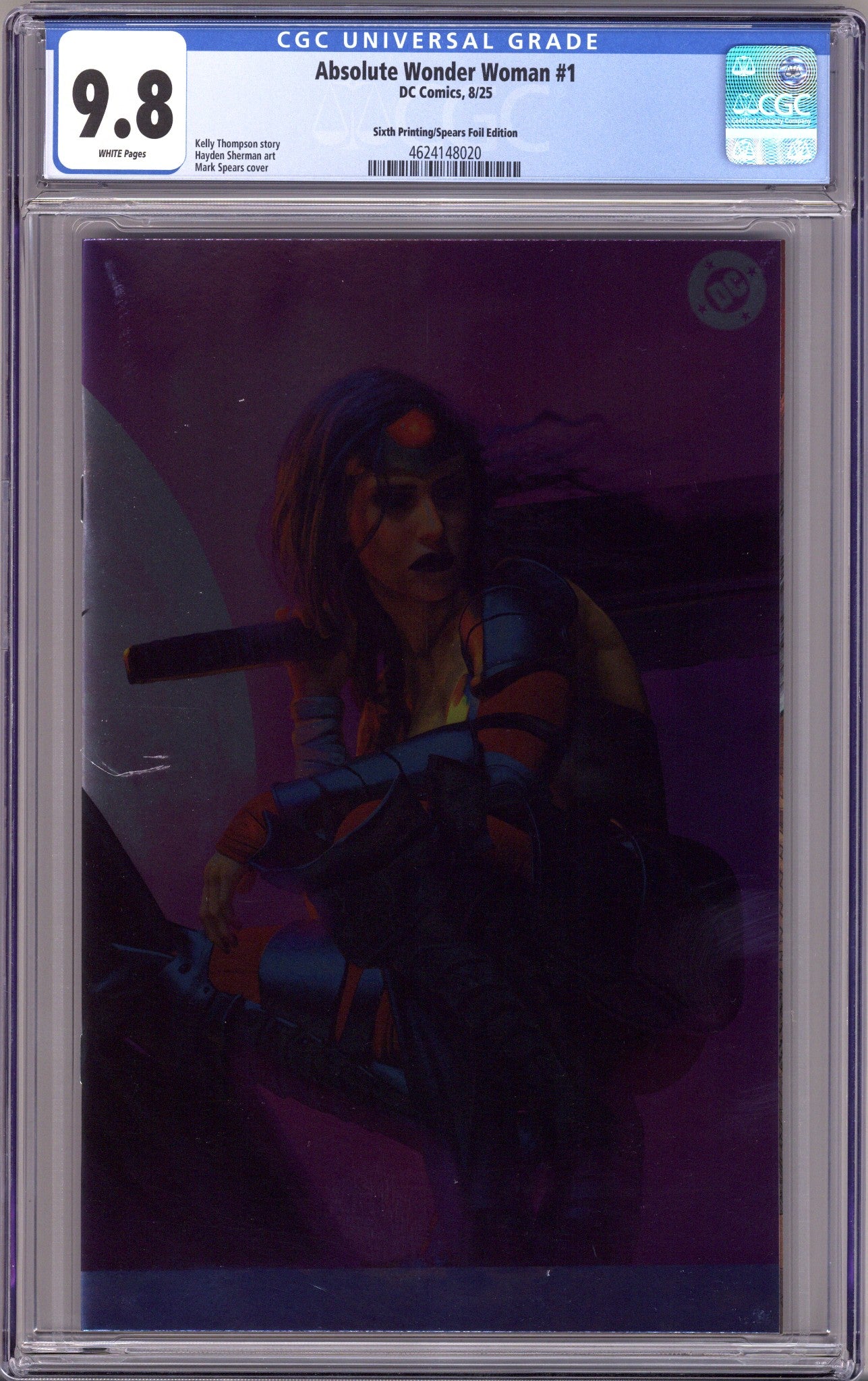 Absolute Wonder Woman 1 CGC 9.8 (NM/M) 6th Print (2025) 