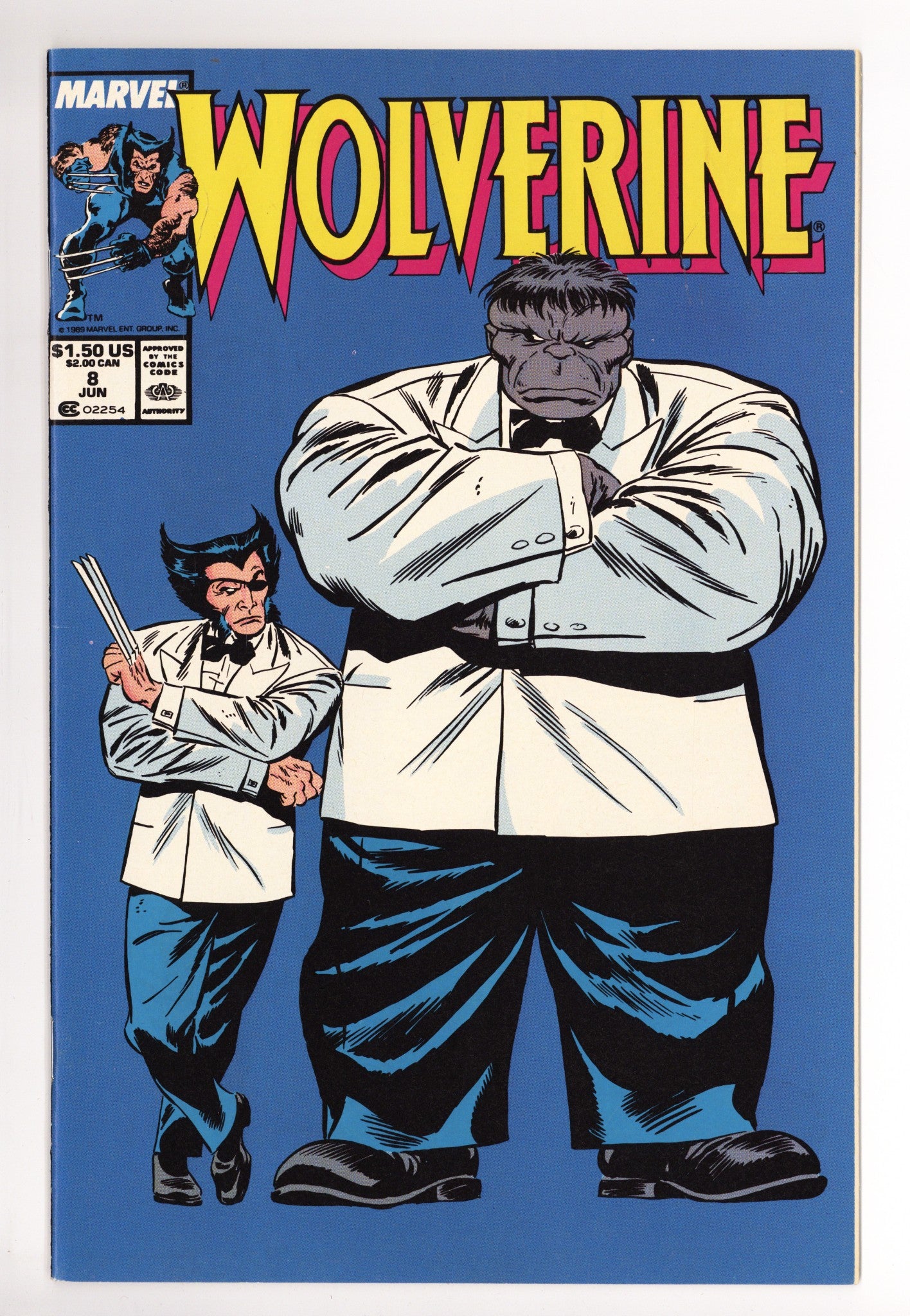 Wolverine Vol 2 8 VF (8.0) (1989) 