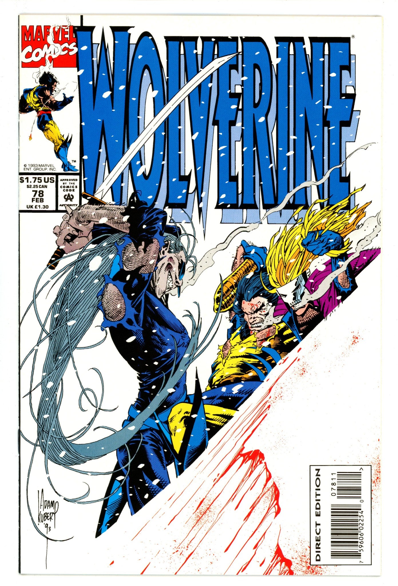 Wolverine Vol 2 78 High Grade (1994) 
