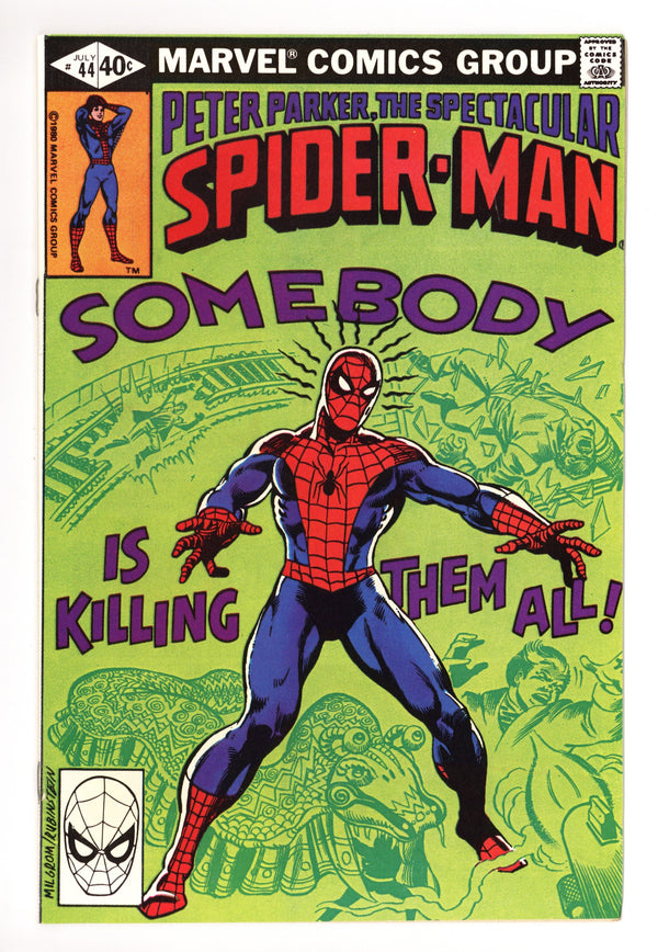The Spectacular Spider-Man Vol 1 44 Mid Grade (1980)