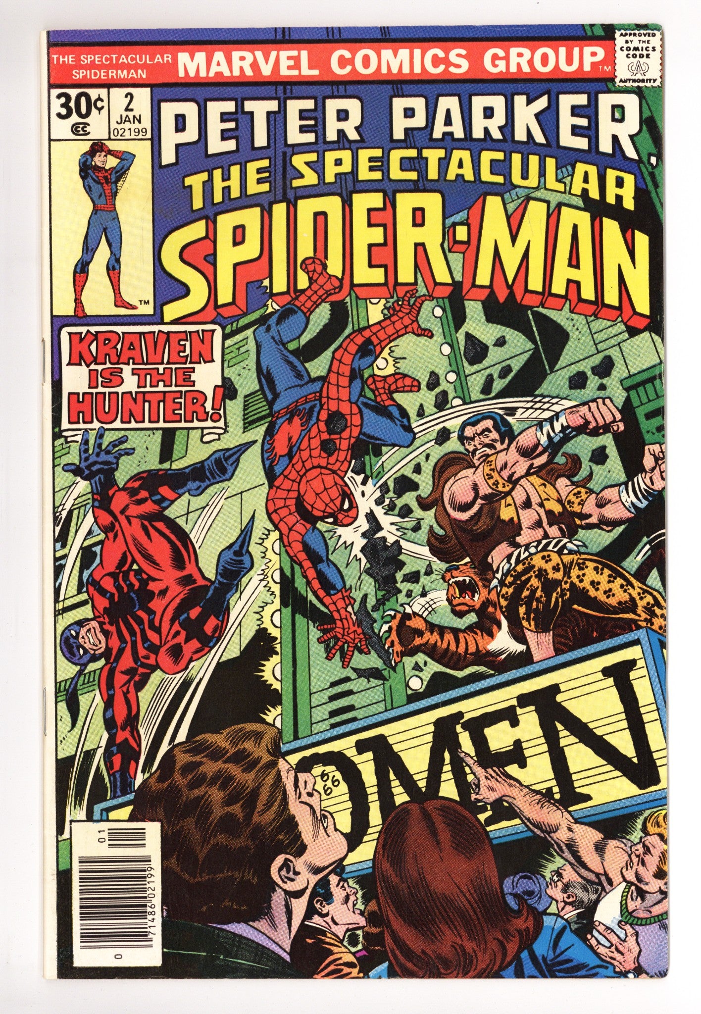 The Spectacular Spider-Man Vol 1 2 VF- (7.5) (1977) 