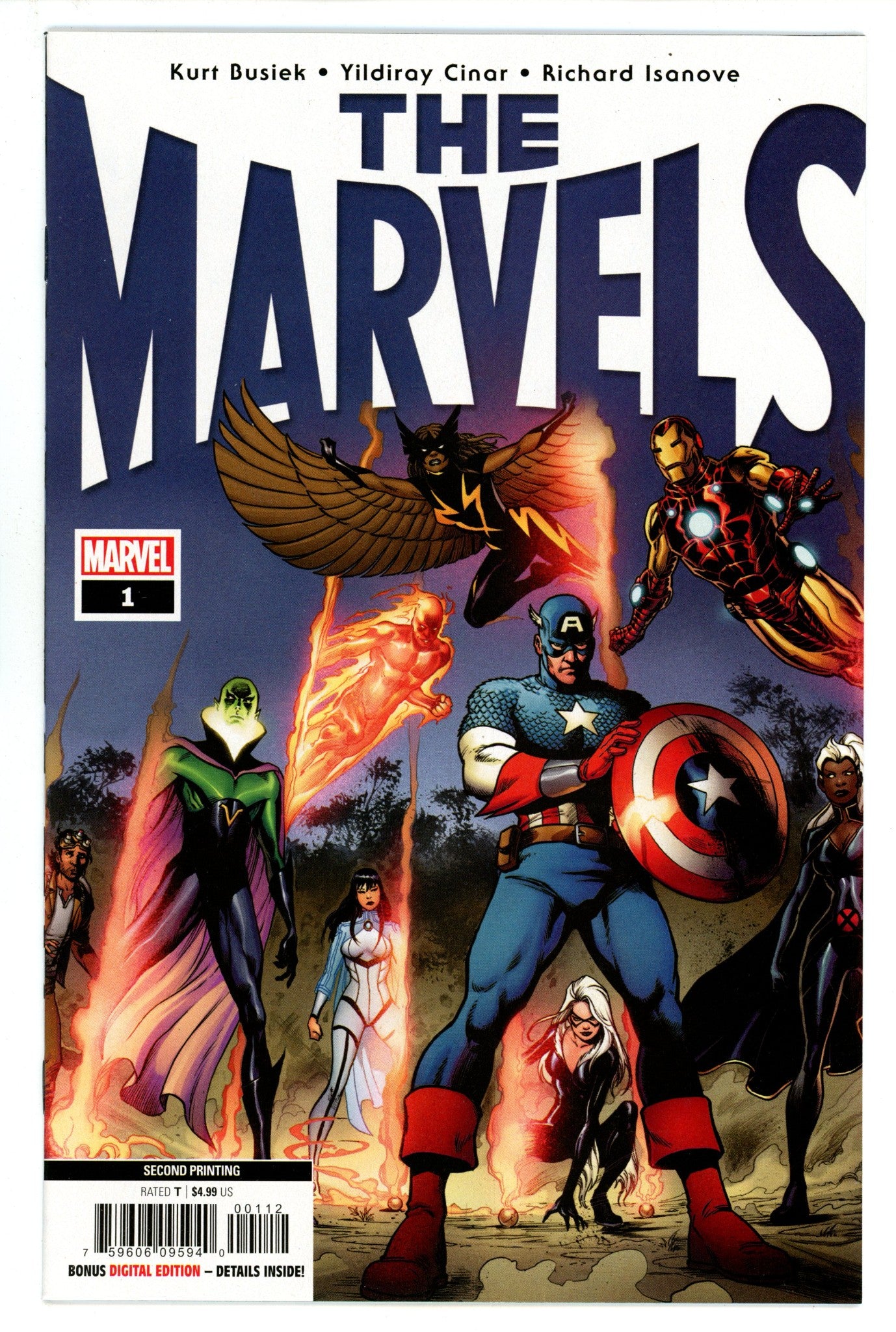 The Marvels 1 High Grade (2021) 2nd Print 