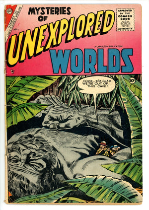 Mysteries of Unexplored Worlds 1 GD+ (1956)