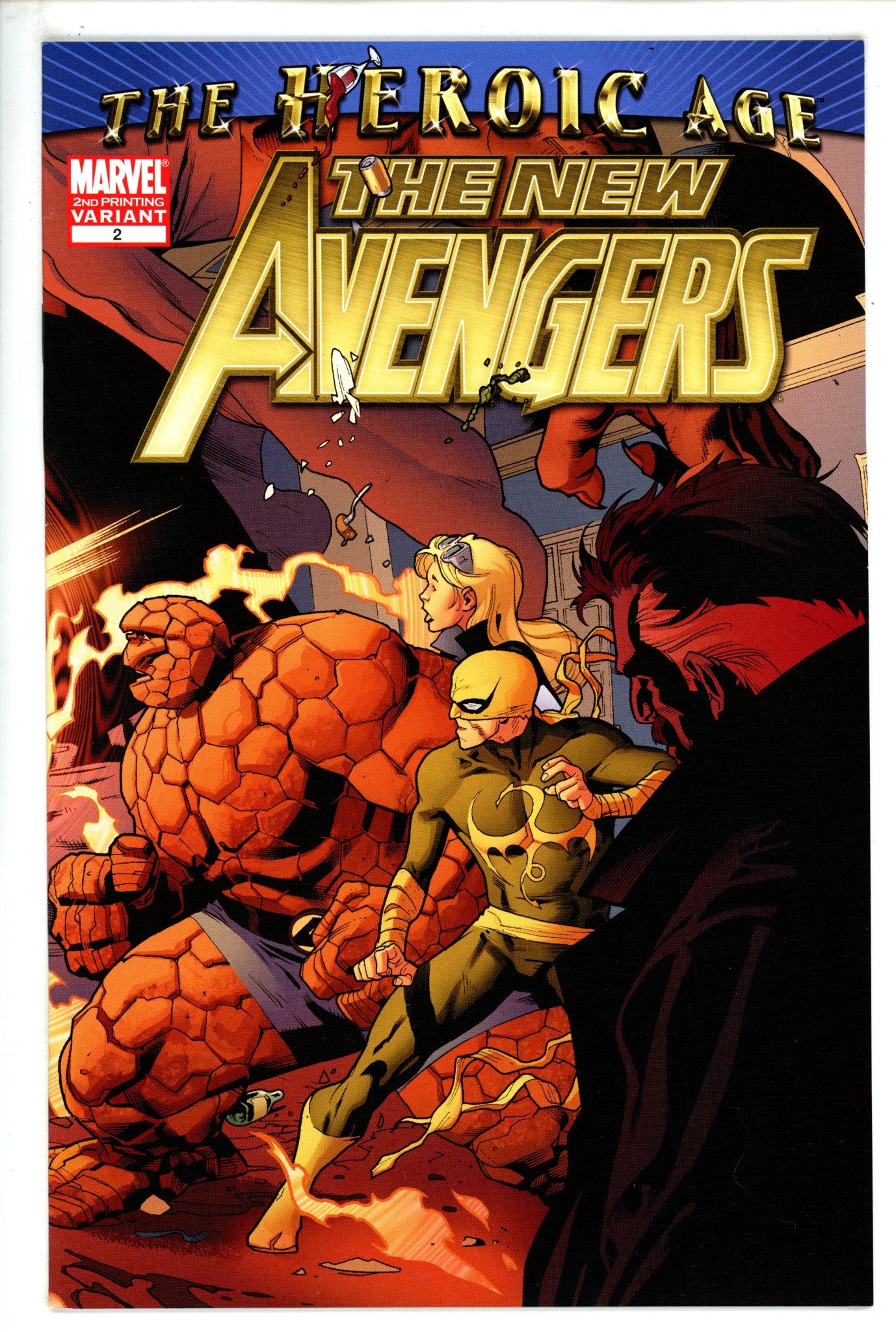 New Avengers Vol 2 2 High Grade (2010) 2nd Print 