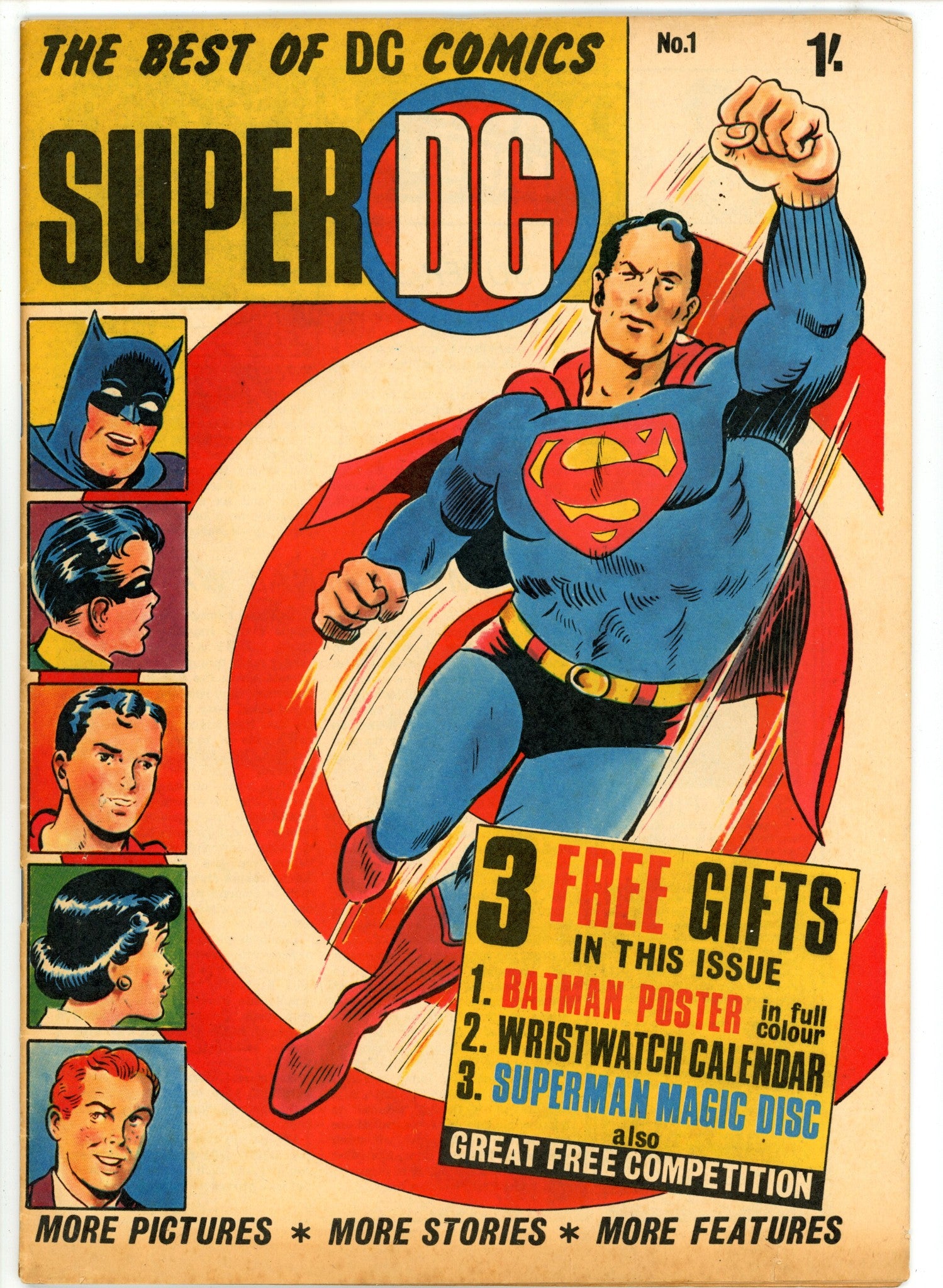 Super DC 1 VG/FN (5.0) No Gift (1969) 