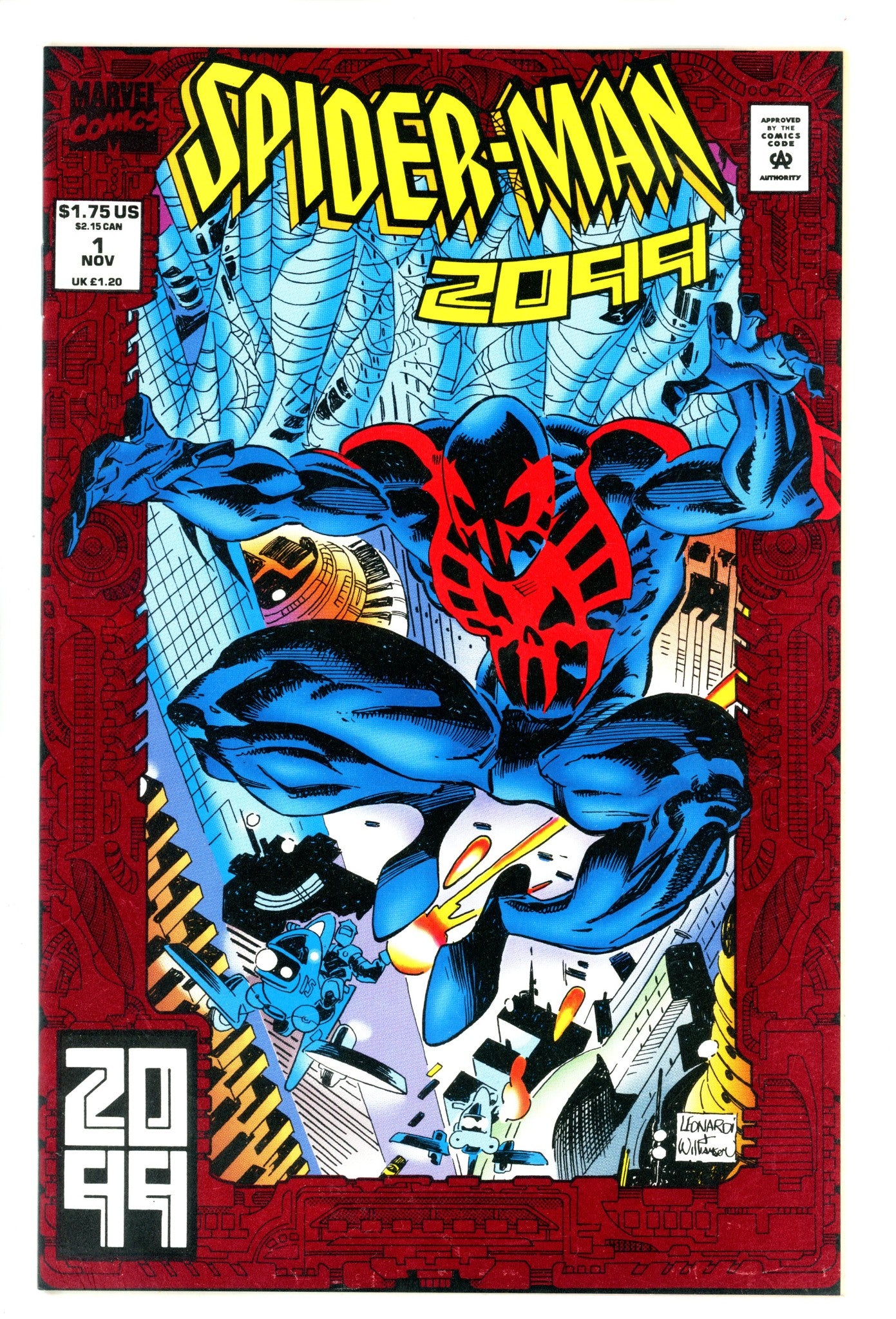 Spider-Man 2099 Vol 1 1 NM- (9.2) (1992) 