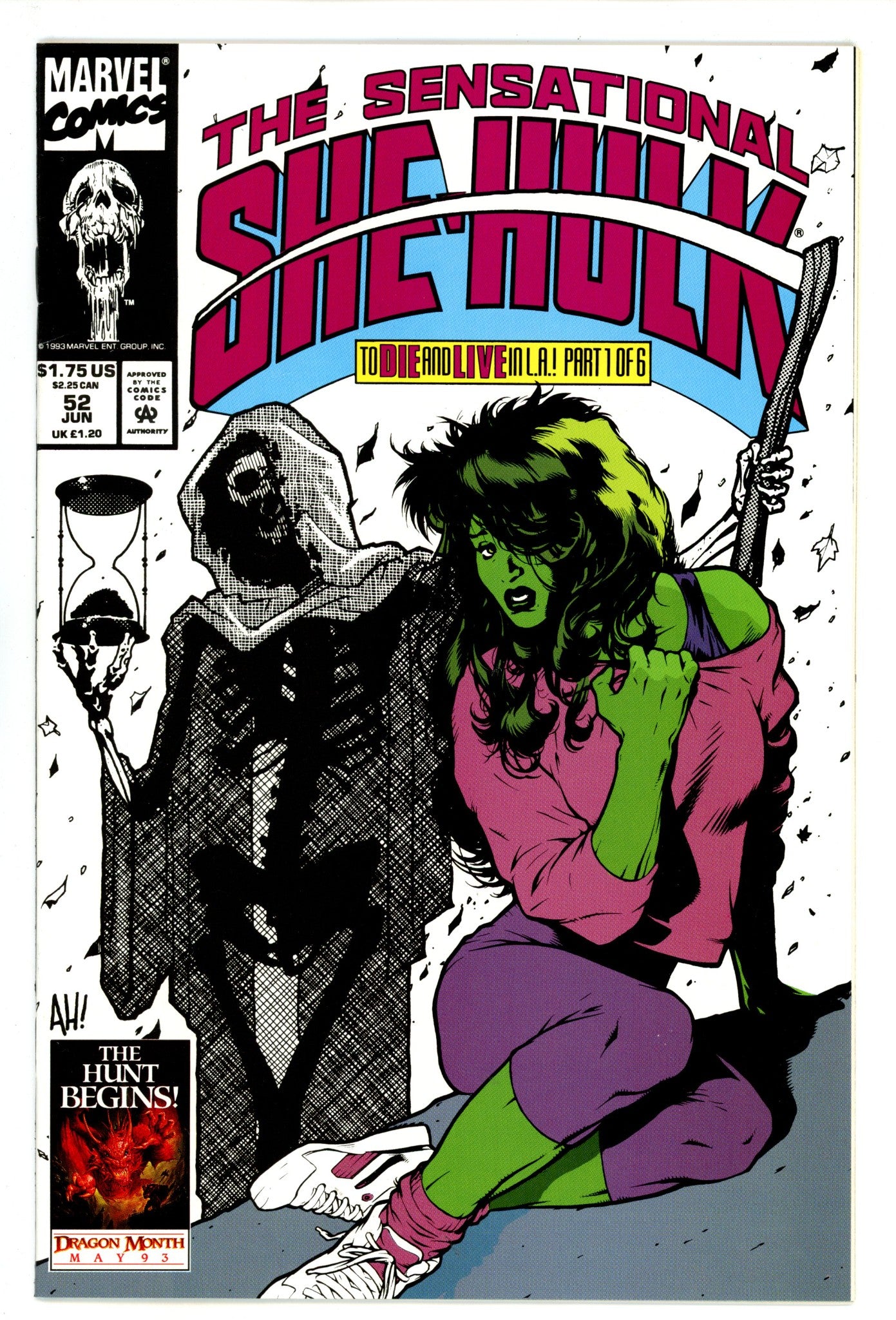 The Sensational She-Hulk 52 VF (8.0) (1993) 