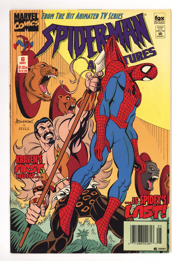Spider-Man Adventures Vol 1 6 Mid Grade (1995) Newsstand