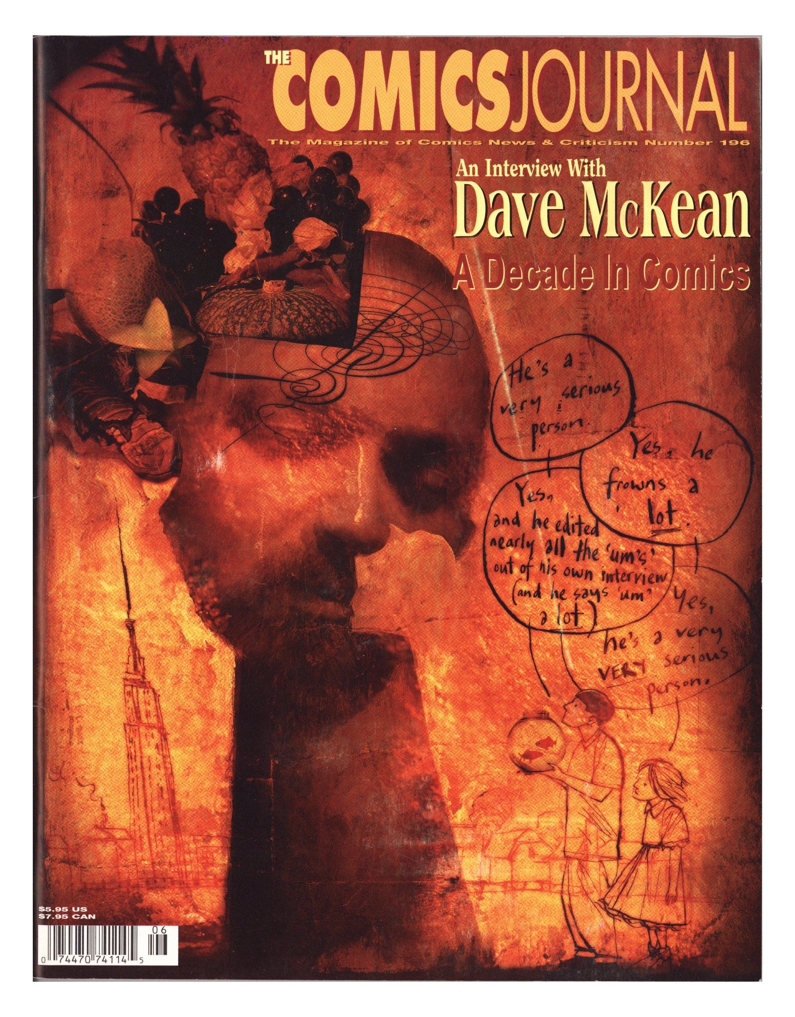 The Comics Journal 196 Mid Grade (1997) 