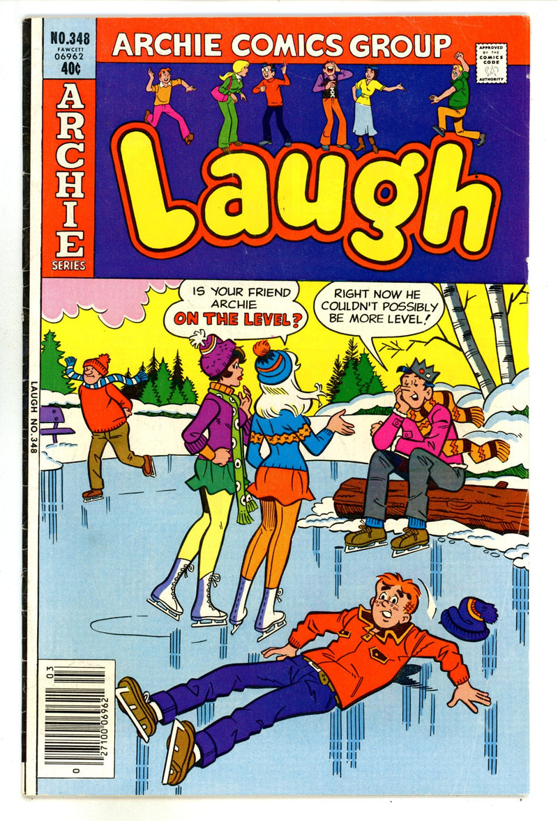 Laugh Comics  348  Low Grade  (1980)  
