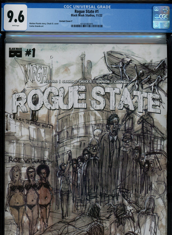 Rogue State 1 D Variant CGC 9.6 (2023)