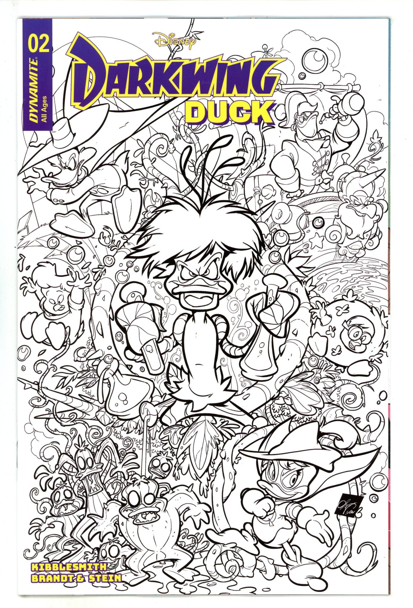 Darkwing Duck 2 Cangialosi B&W Incentive Variant (2025)