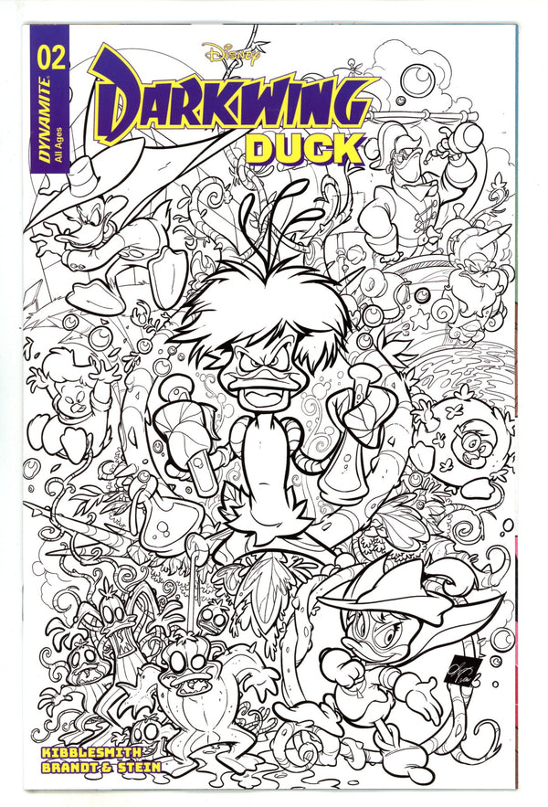 Darkwing Duck 2 Cangialosi B&W Incentive Variant (2025)