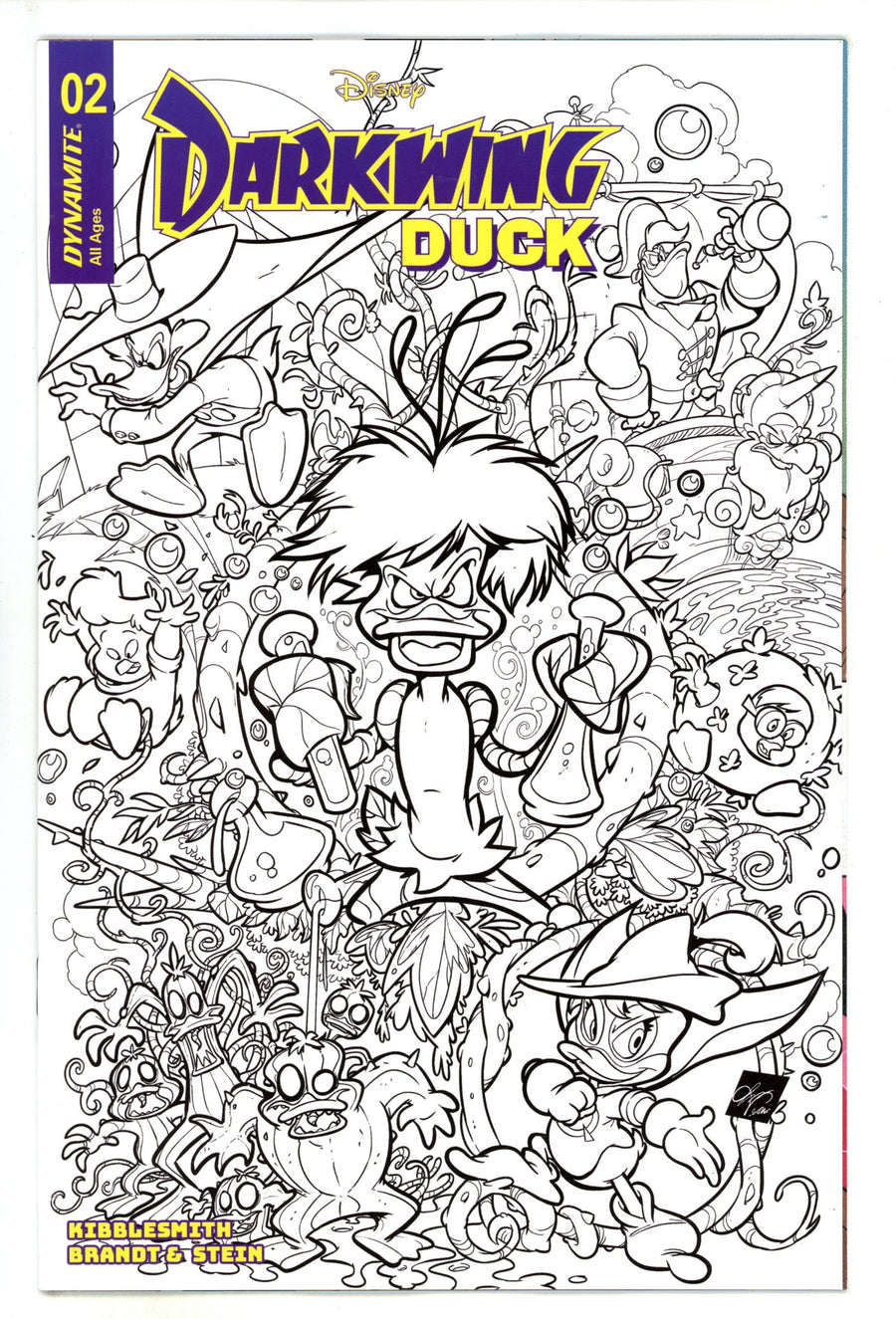 Darkwing Duck 2 Cangialosi B&W Incentive Variant (2025)