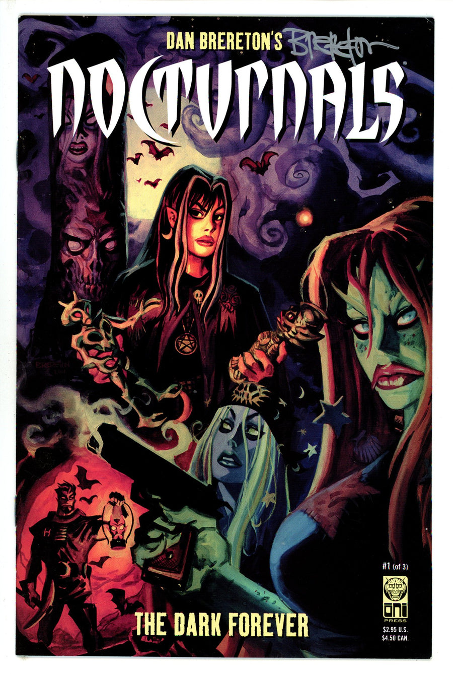 Nocturnals: The Dark Forever 1 VF Signed Dan Brereton (2001)