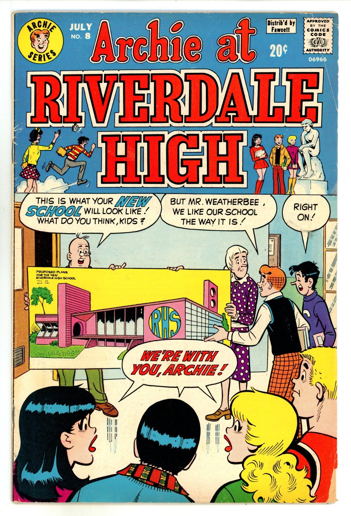 Archie at Riverdale High 8 Low Grade (1973) 
