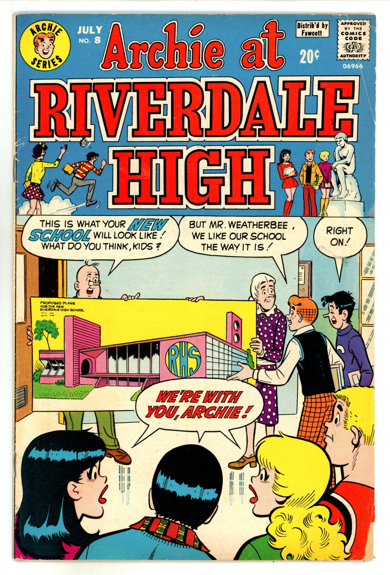 Archie at Riverdale High 8 Low Grade (1973) 