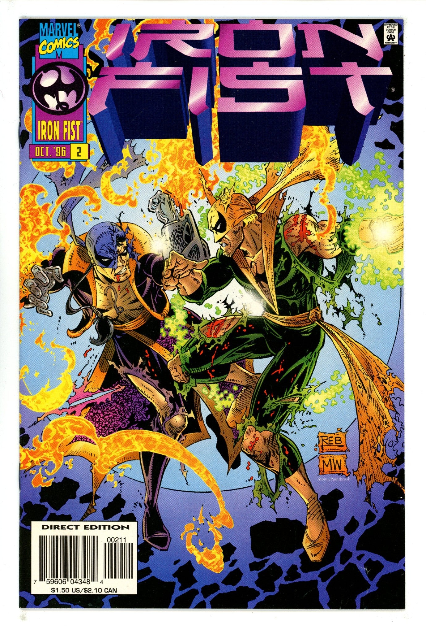 Iron Fist Vol 2 2 (1996)