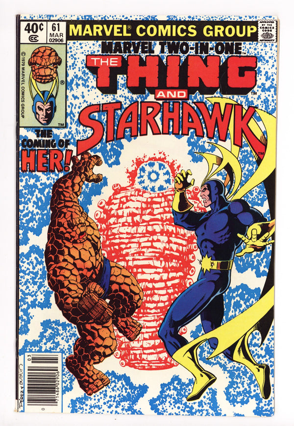 Marvel Two-in-One Vol 1 61 VF/NM (9.0) (1980) Newsstand