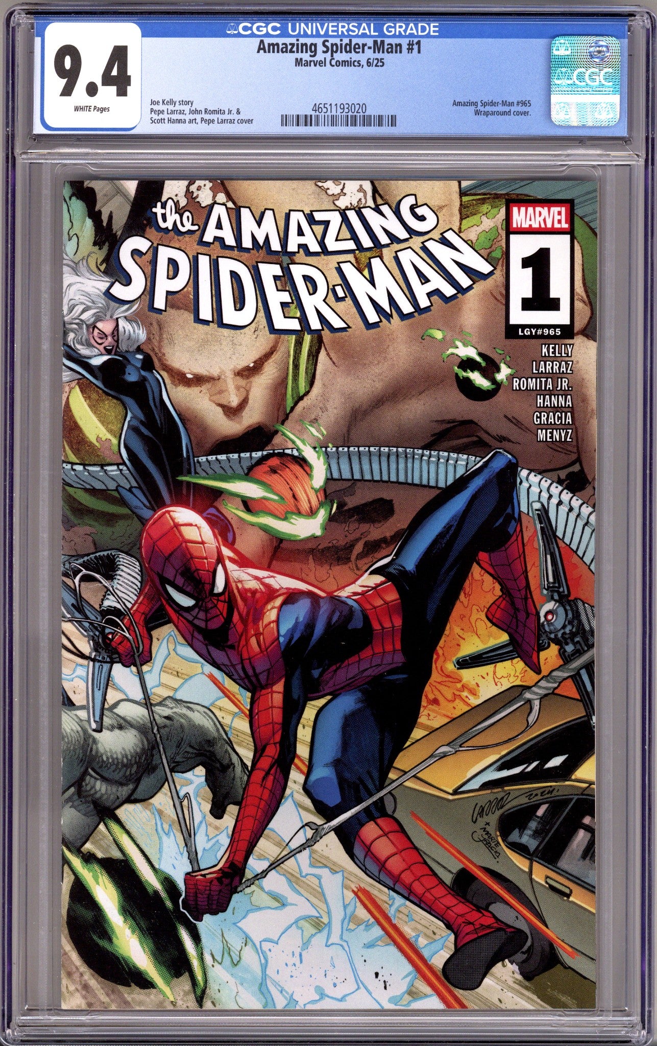 Amazing Spider-Man Vol 7 1 CGC 9.4 (NM) (2025) 