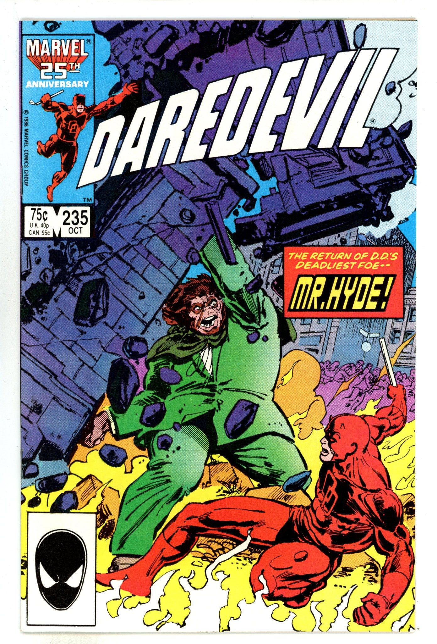 Daredevil Vol 1 235 High Grade (1986) 