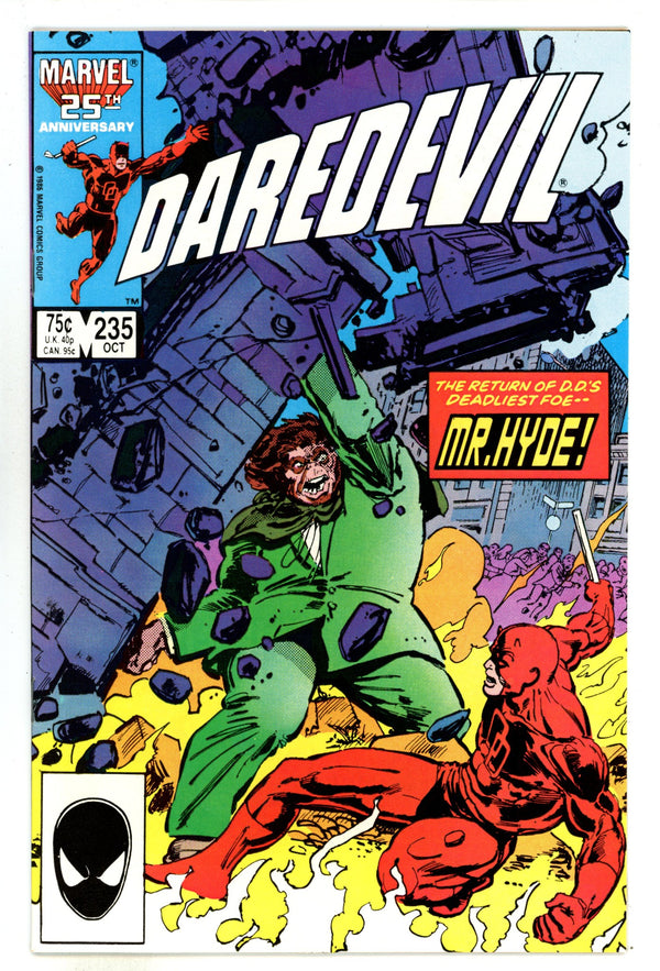 Daredevil Vol 1 235 High Grade (1986)