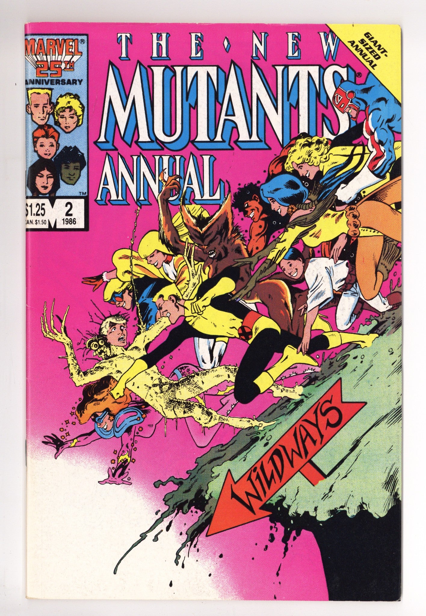 The New Mutants Annual Vol 1 2 FN (6.0) (1986) 