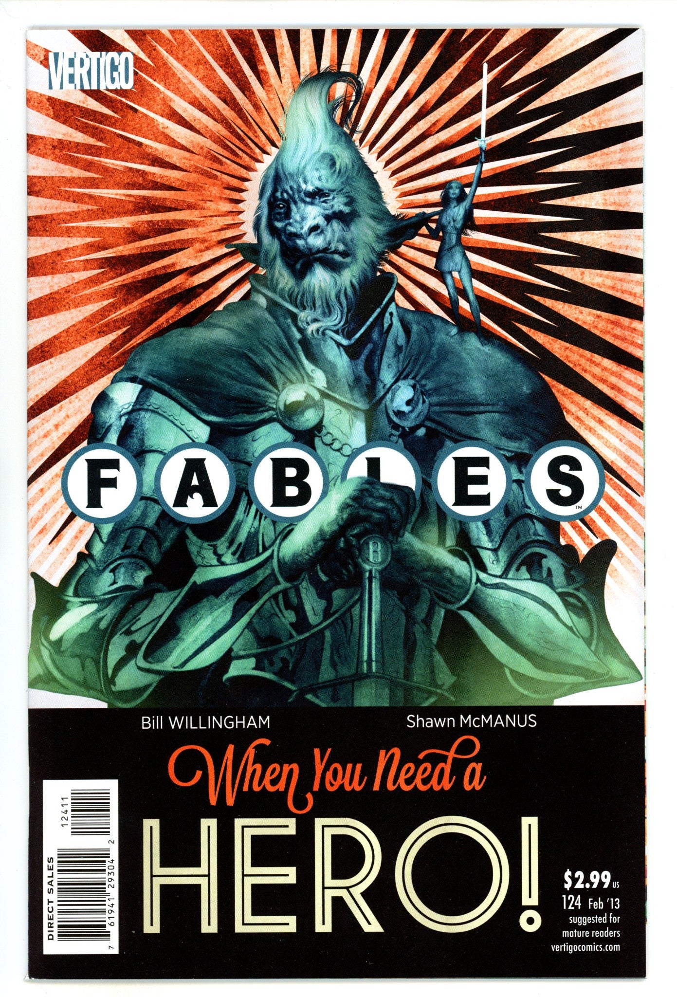 Fables 124 High Grade (2013) 