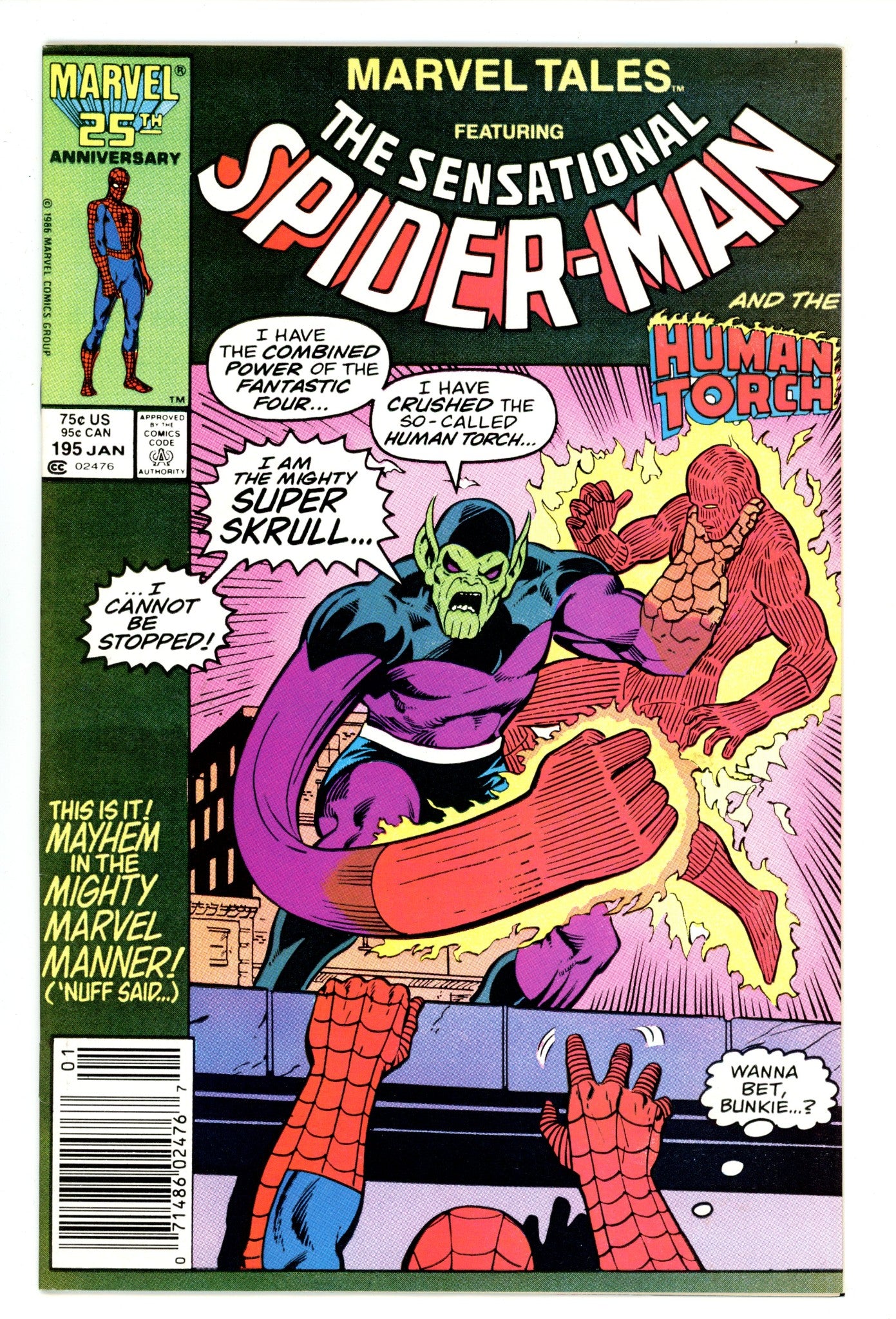 Marvel Tales Vol 2 195 Mid Grade (1987) Newsstand 