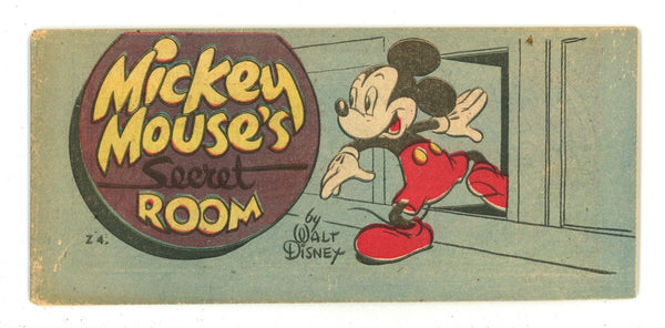 Cherrios Premium - Mickey Mouse's Secret Room Z-4 FN- (5.5) (1947)