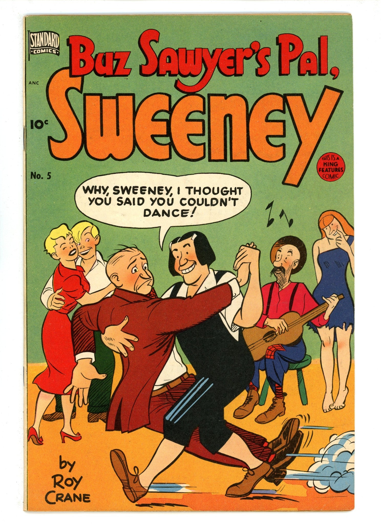 Buz Sawyer's Pal, Sweeney 5 FN+ (6.5) (1949) 