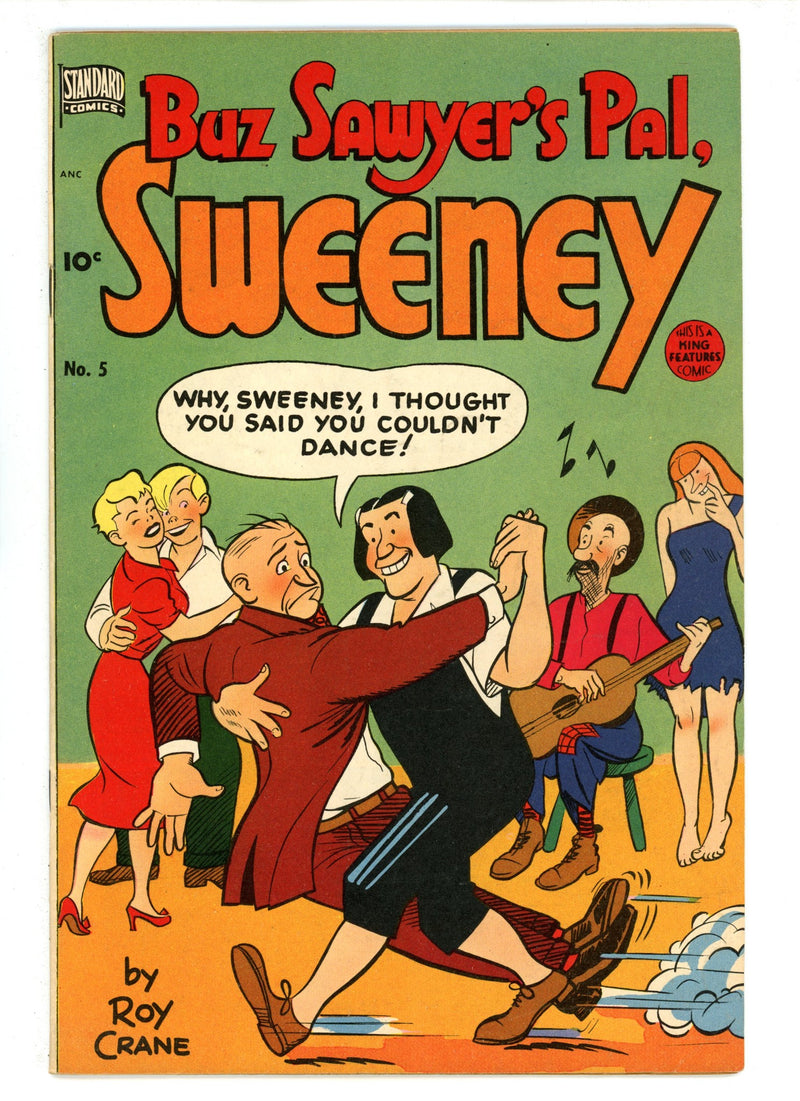 Buz Sawyer's Pal, Sweeney 5 FN+ (6.5) (1949) 