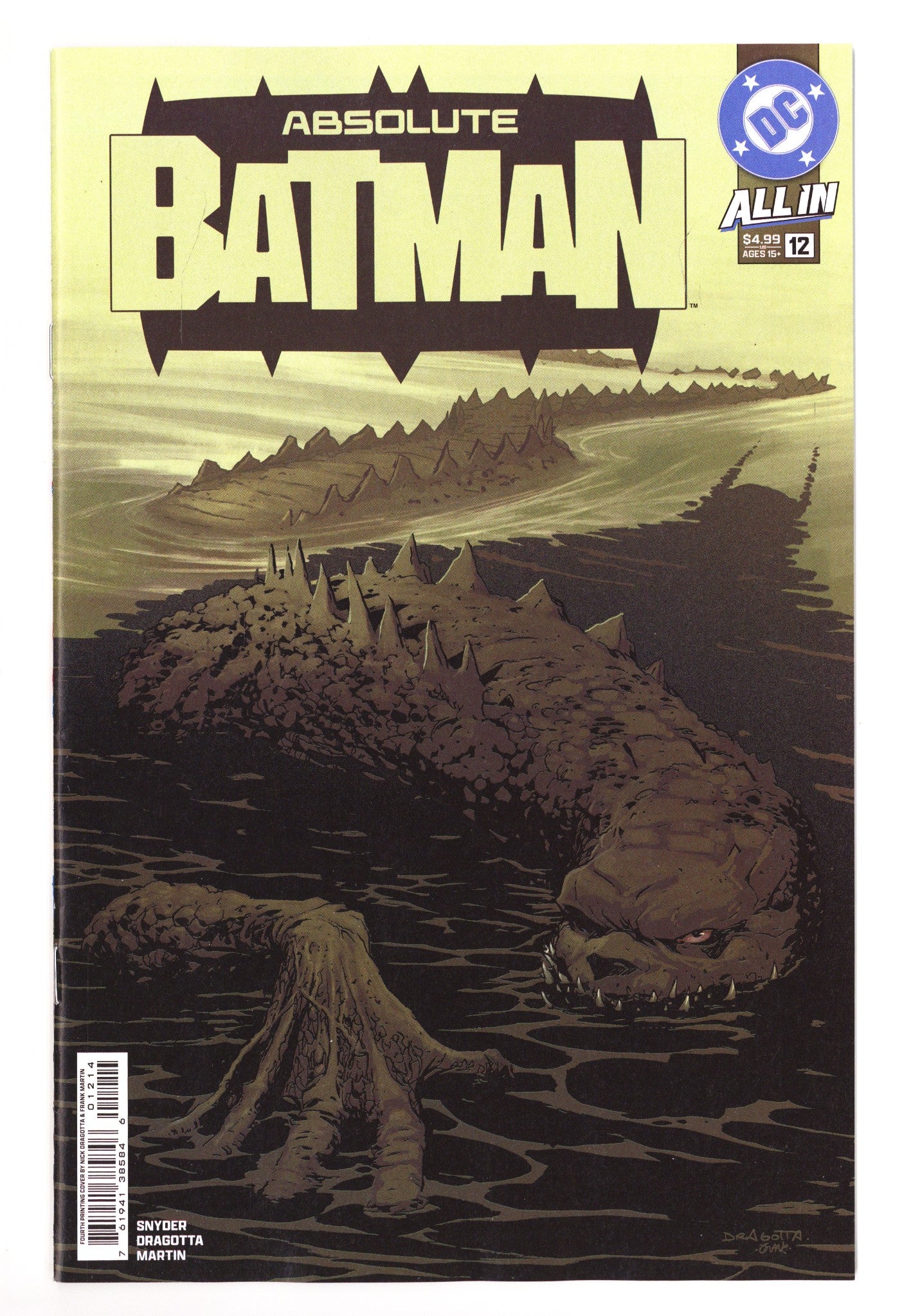 Absolute Batman  12   4Th Print   (2026)