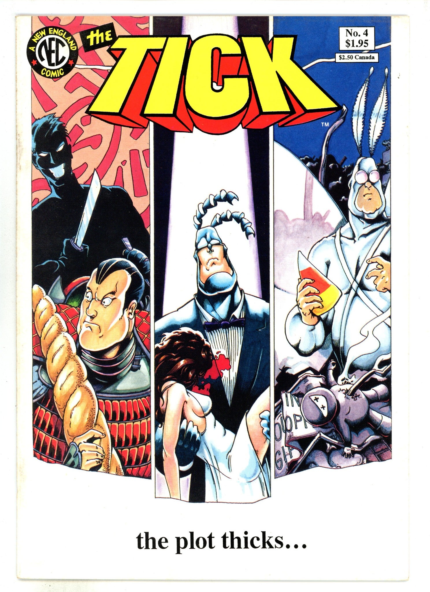 The Tick Vol 1 4 Mid Grade (1989) 