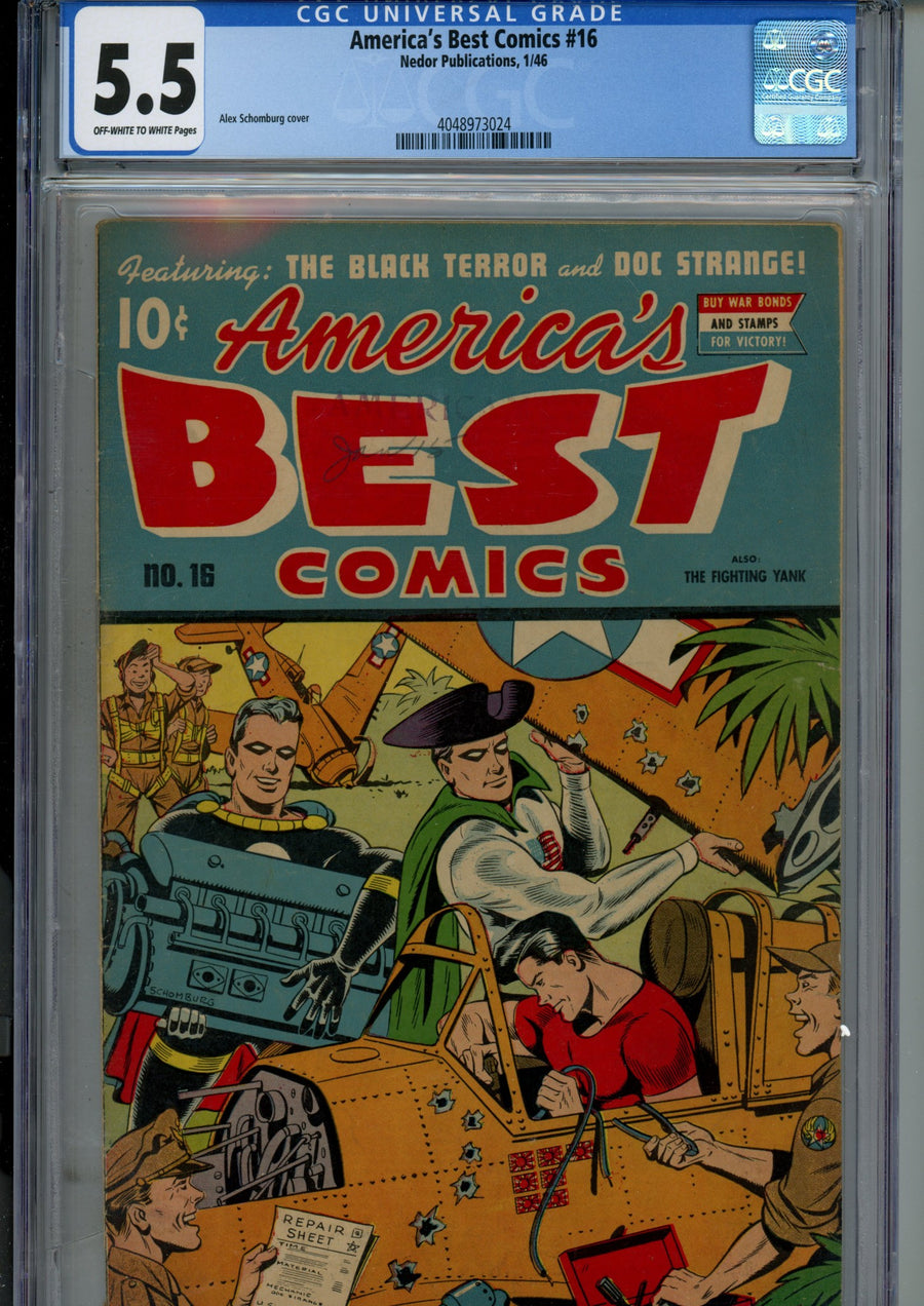 America's Best Comics 16 CGC 5.5 (FN-) (1946) 