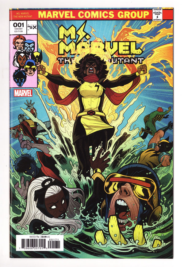 Ms. Marvel: The New Mutant   1  High Grade   (2023) Torque     Variant