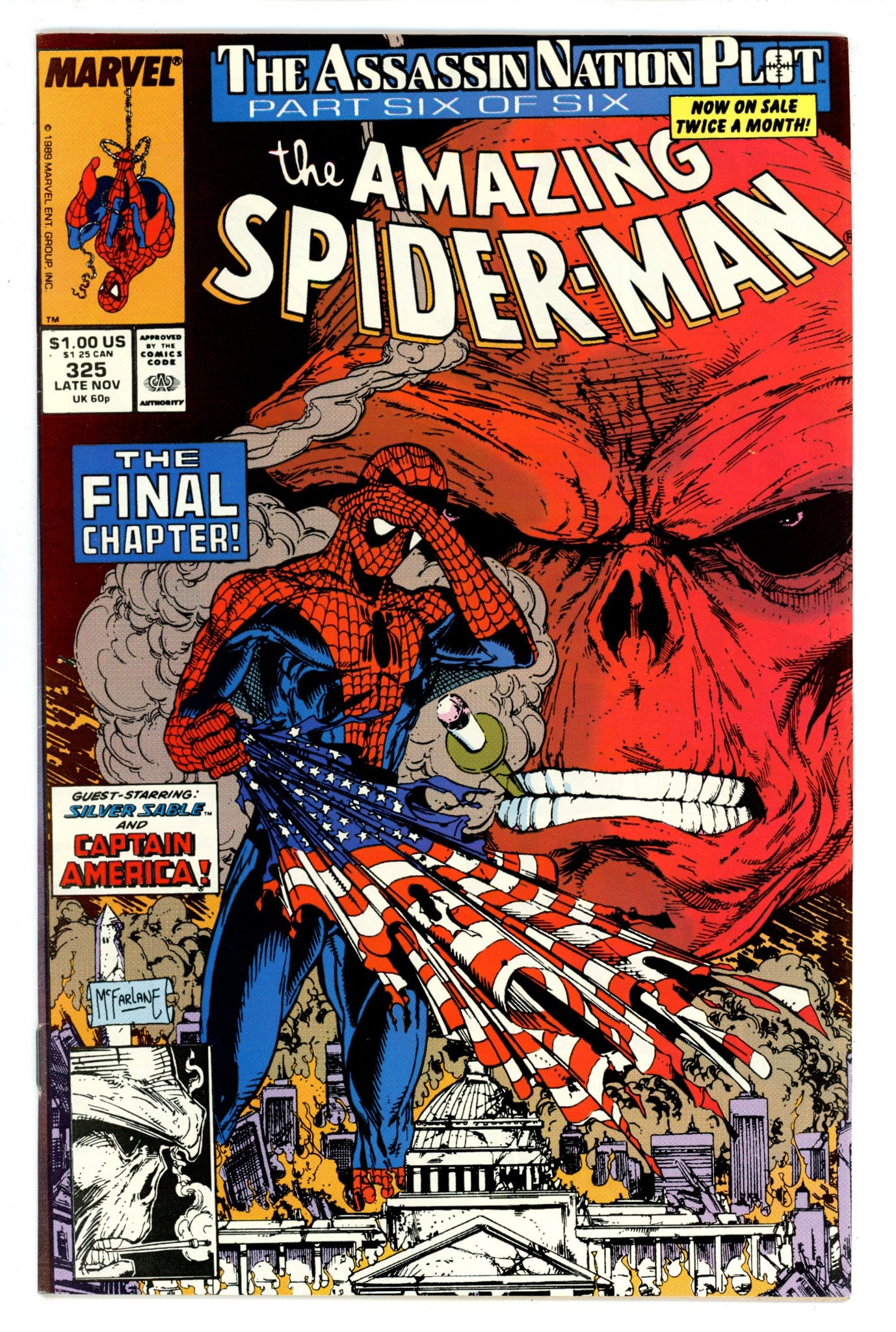 The Amazing Spider-Man Vol 1 325 VF (8.0) (1989) 