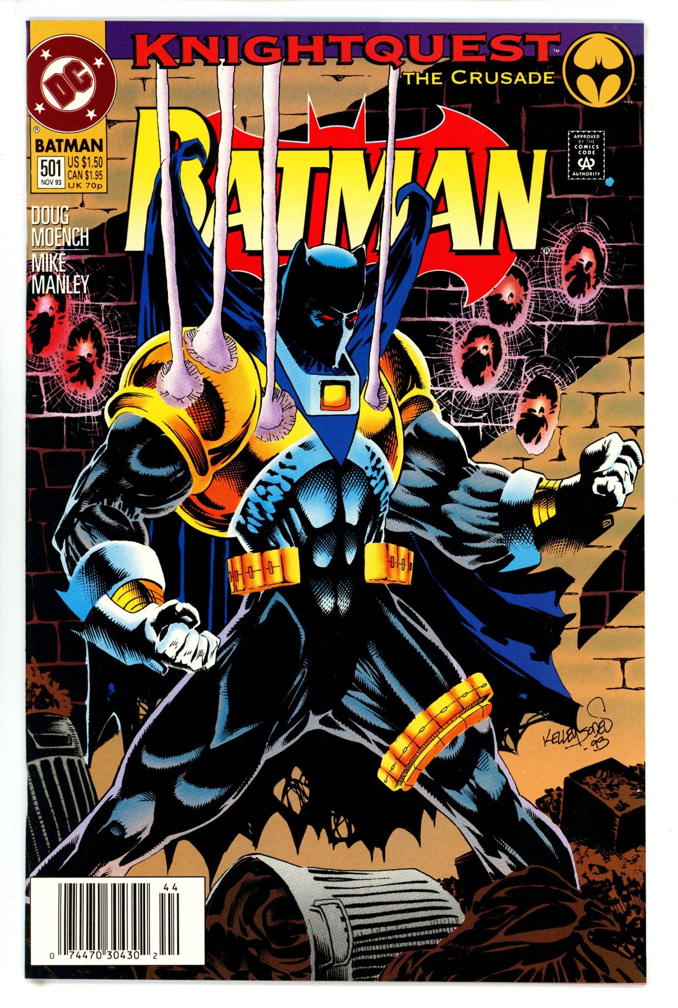 Batman Vol 1 501 Newsstand (1993)