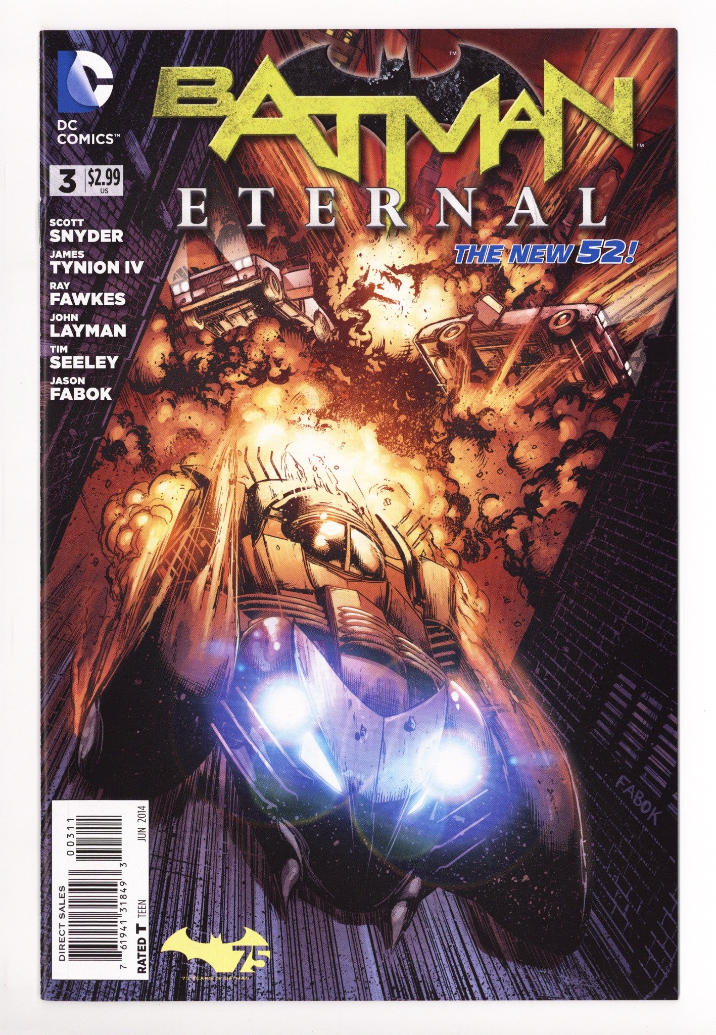 Batman Eternal 3 High Grade (2014) 