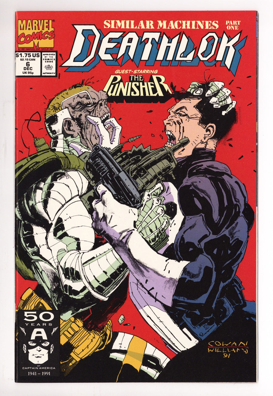 Deathlok Vol 2 6 High Grade (1991) 