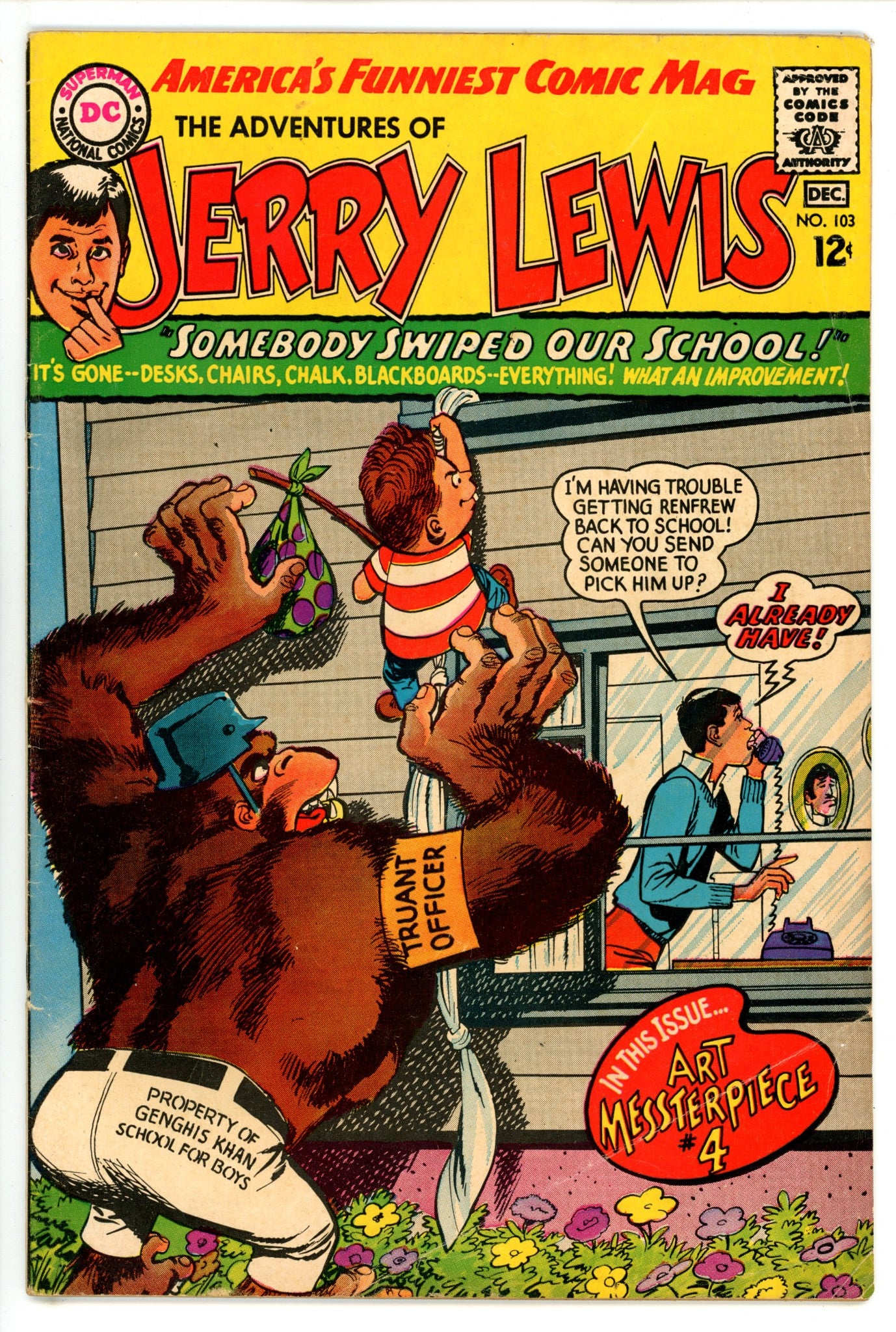 The Adventures of Jerry Lewis 103 VG+ (4.5) (1967) 