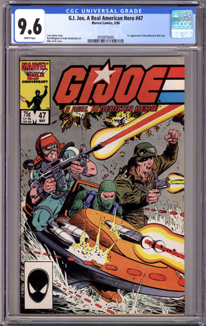 G.I. Joe, A Real American Hero 47 CGC 9.6 (NM+) (1986)